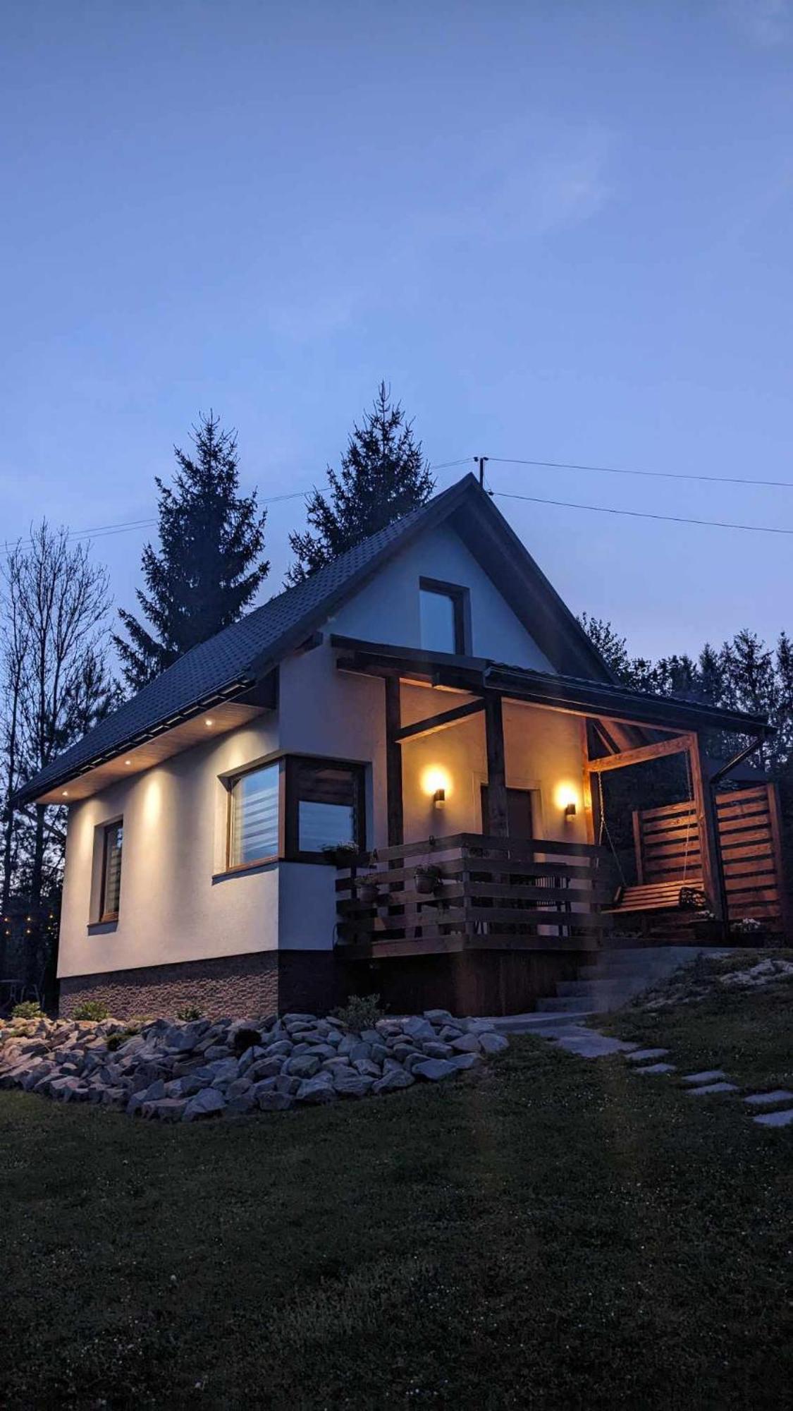 Cichata - Domek W Bieszczadach Czarna  Esterno foto